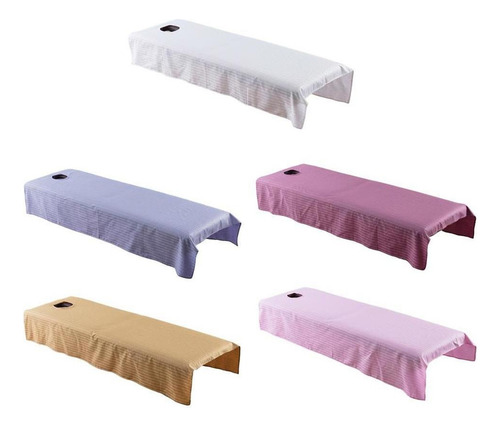 Sabana Para Camilla De Masaje Para Tratamientos De Belleza /