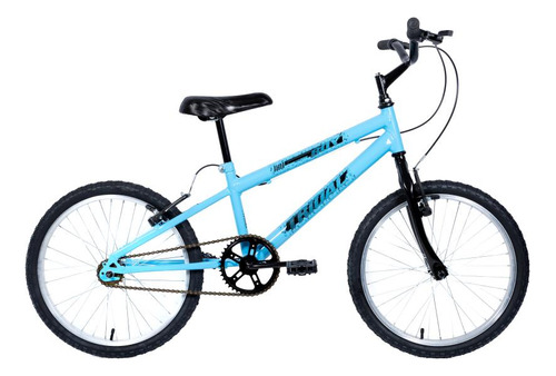 Bicicleta Aro 20 Mtb Boy Infantil Tridal Cor Azul Céu