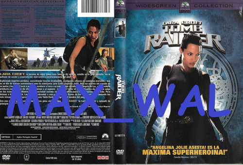 Lara Croft Tomb Raider Dvd Angelina Jolie Jon Voight Max_wal