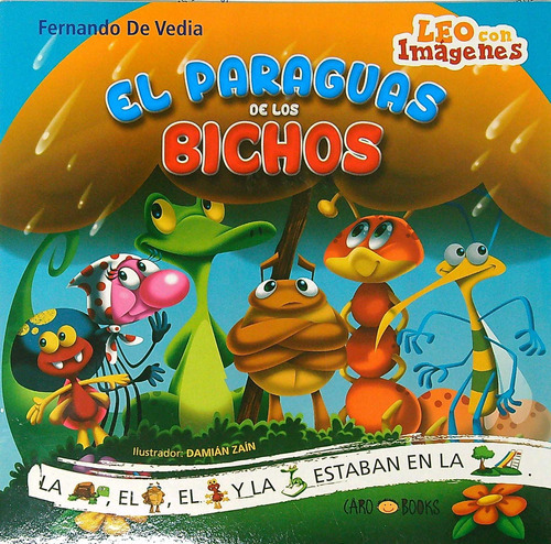 El Paraguas De Los Bichos, Con dedicatoria personalizada del autor Fernando de Vedia.