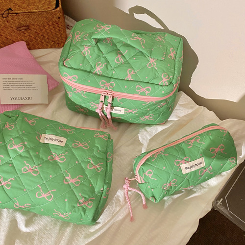 Cherry Cat Makeup Bag Large Capacity Cute Storage Pouch22