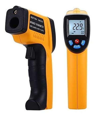 Termómetro Digital Infrarrojo Láser Portátil De -58~752 °f