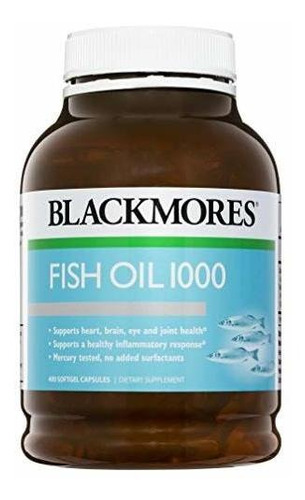 Blackmores Fish Oil 1000 400 Cápsulas