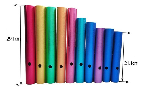 Wah Tube Kids Educational Rhythm Tube Juguete Naranja