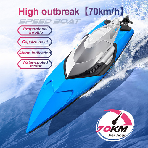 Barco De 70 Km/h Con Acelerador Proporcional Y Alarma Y