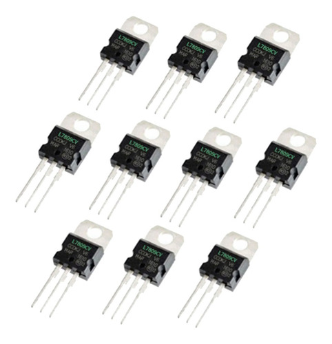 10pcs L7809 Regulador De Voltaje Estabilizado Ic 9v 1.5a