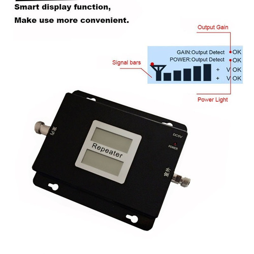 Kit Amplificador Señal Celular Antena Doble Banda 2100mhz 3g