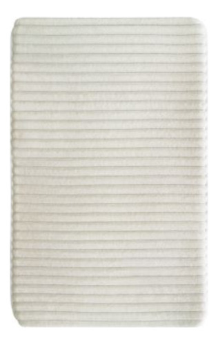 Alfombra Para Baño Antideslizante 43x61cm Beige