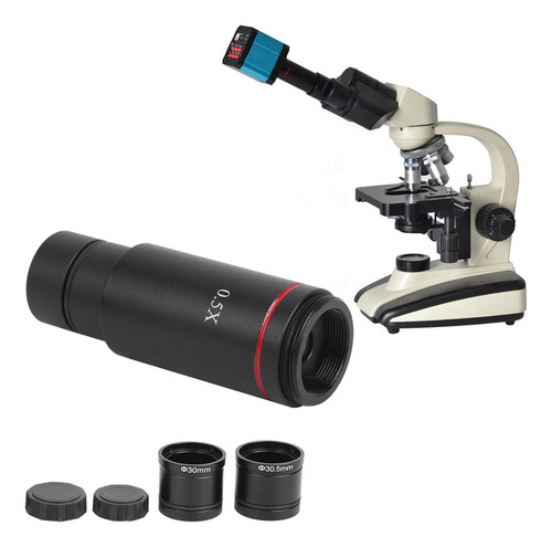 Adaptador De Cámara De Microscopio 0,5x Veces Cmount Para Am