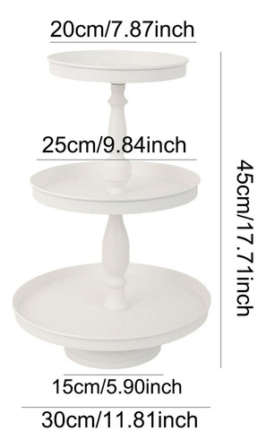 Soporte Para Cupcakes Cupcake Pastelería Baby 3 Niveles