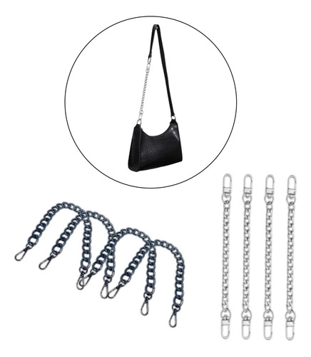 Correa De Cadena De Bolso De 8 Piezas Extensor De Correa De