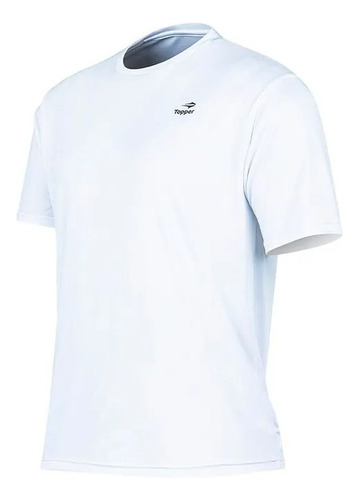 Remera Topper Poly Hombre Trng Basic Blanco