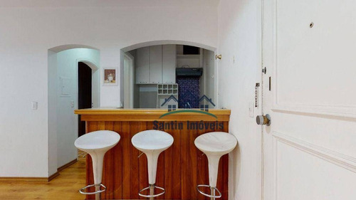 Imagem 2 de 21 de Apartamento Com 1 Quarto, Sala Com Varanda. Lazer Com Piscina , Vaga Coberta À Venda, 40 M² Por R$ 515.000 - Jardim Paulista - São Paulo/sp - Ap2287