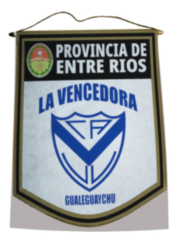 Banderin 40cm Gold Club La Vencedora Gualeguaychu Club La Vencedora Gualeguaychu Club La Vencedora Gualeguaychu