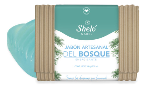 Jabon Artesanl Del Bosque Shelo Nabel® 100grs.