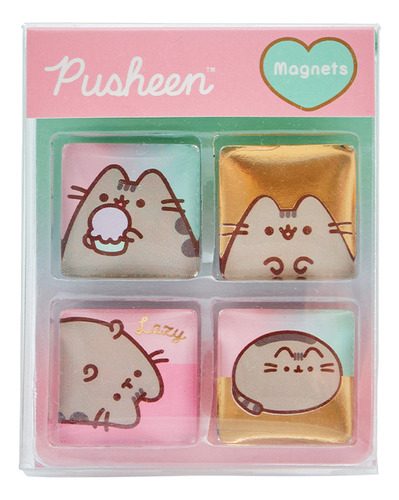 Imanes X4 Mooving- Pusheen