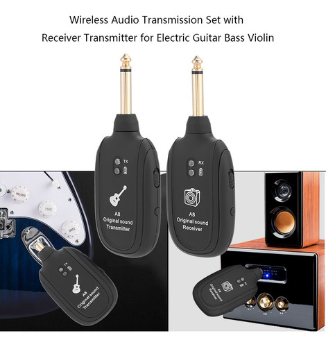 Imagem 5 de 9 de Transmissão De Guitarra, Receptor De Guitarra, Misturadores