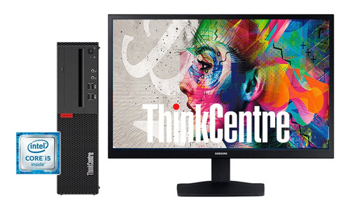 Kit Lenovo  Intel Core I5 6500 8gb Ram, Ssd 240, Monitor 22 (Reacondicionado)