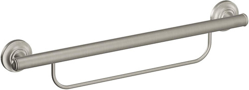 Moen Lr2350dbn Home Care Bathroom Safety 24-inch Grab Bar Wi