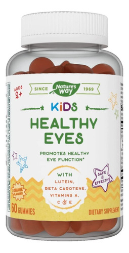 Nature's Way | Kids Healthy Eyes Lutein Beta | 2+ | 60 Gummy