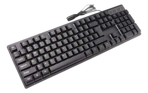 Teclado Mecánico, Colorido, Estable, 104 Teclas, Teclado Sus