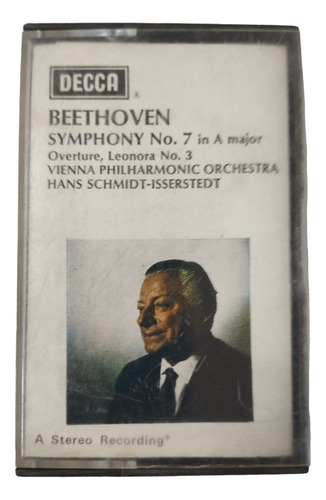 Cassette De Hans Schmidt Beethoven Symphony N°7