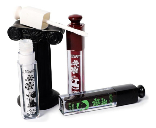 Gloss Labial Matte 6 Piezas Colores Mixtos Maquillaje Labios
