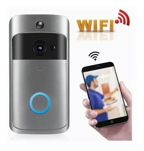 Timbre De Video Inteligente Wifi Inalámbrica Audio Cámara
