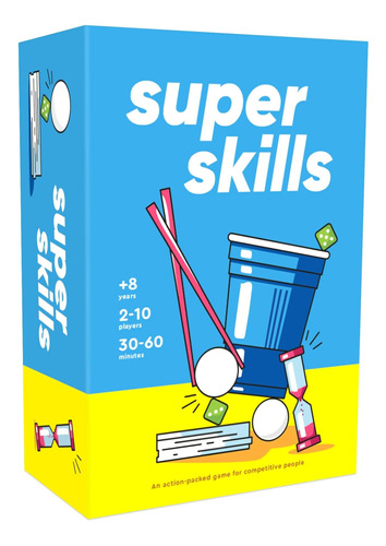 Juego De Mesa Super Skills/competencia