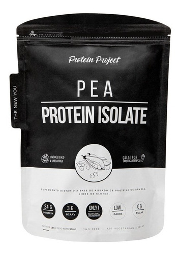 Vegan Pea 908 Gr Protein Project Vegana Sin Tacc Proteína Ai