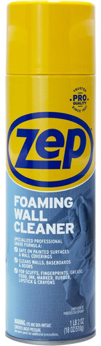 Zep - Espuma Limpiadora De Paredes - 18 Oz - Transparente