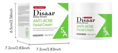 Crema Facial Anti-acne, Disaar De Ácido Salicílico 