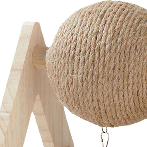 Sisal Claw Ball Bunny Scratcher Con Bola Resistente Al
