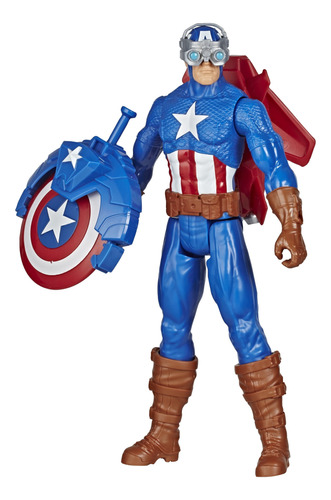 Marvel Avengers Titan Hero Series Blast Gear Capitán América