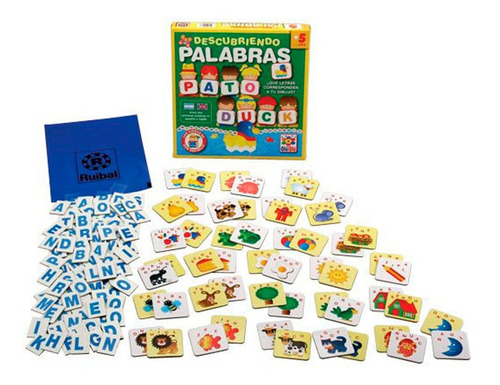Juego De Mesa Descubriendo Palabras Ruibal Ingles Español