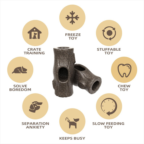 Juguete Irrompible Para Perros Grandes Marca Xyz Modelo Abc Gris