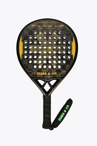 Paleta Padel Osaka Pro Tour Control 18k Importada - Olivos