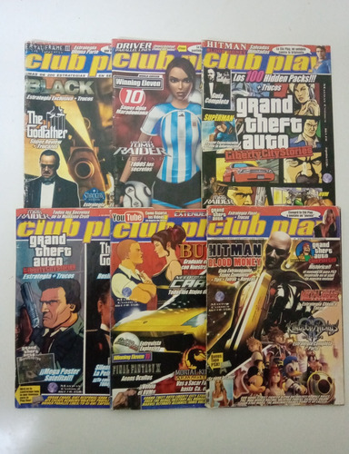 Revistas Club Play (12 Números - X Unidad)