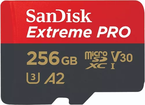 Tarjeta micro SD 128GB Extreme PRO A2 para 4k en GOPRO 170 MB/s Escritura 90