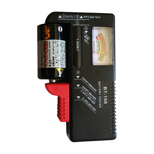 Probador Universal De Batería Para Aa Aaa 9v C D Botón Bater