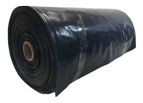 Hule Negro Para Construcción 6m X 30m Calibre 600 De Calidad