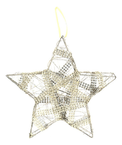 Estrella Decorativa Led X1 Uni   25 X 3 X 25 Cm  Navidad