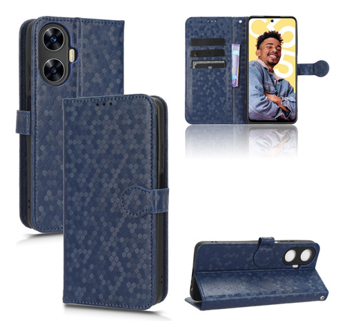 Funda De Cuero Para Realme C55 4g