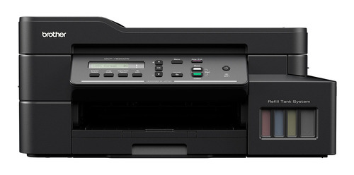 Imagen 1 de 2 de Impresora a color multifunción Brother DCP-T820DW con wifi negra 220V - 240V