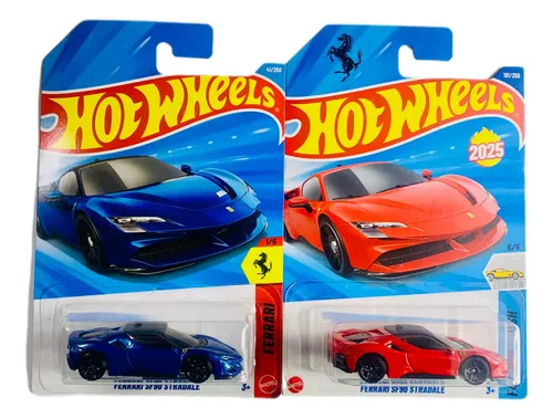 No26. クラシカル ギャッサーズ- ブルー＆レッド　Hot WHeels Hot Wheels Lote Ferrari Sf90 Stradale Vermelha + Azul 2026