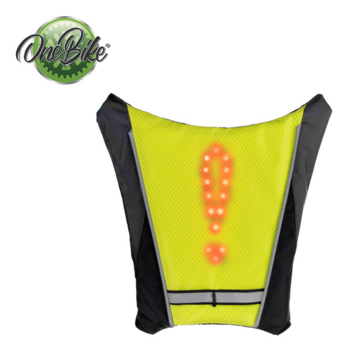 Arnes Para Mochila Con 48 Leds Con Flecha Indicadora Usb Recargable