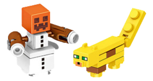 Figuras Minecraft Steve Creeper Alex Ender Pack 10 Piezas