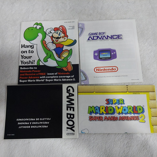 Super Mario World Super Mario Advance 2 Game Boy Advance (Usado)