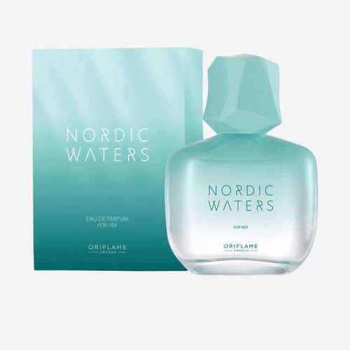 Perfume Para Dama Nordic Waters Orifla - mL a $2400