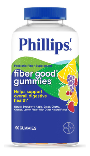 Phillips Fiber Good - Gomitas De Fibra Prebiótica Con Fibr.